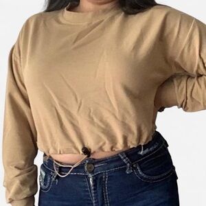 Chic Tan Women's Crop Top